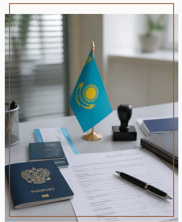 Оформление визы в Казахстан для поездки и работы в Мурманске