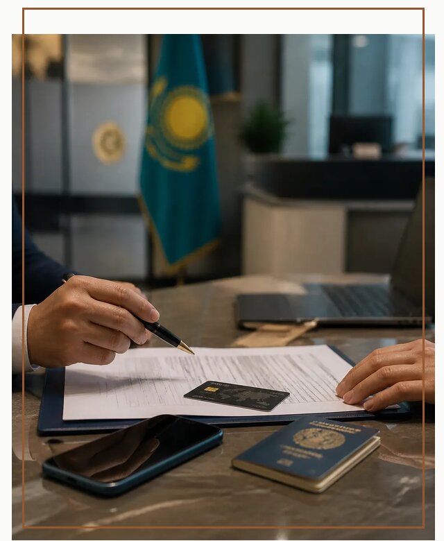 Открытие счета и банковской карты в Казахстане в Мурманске